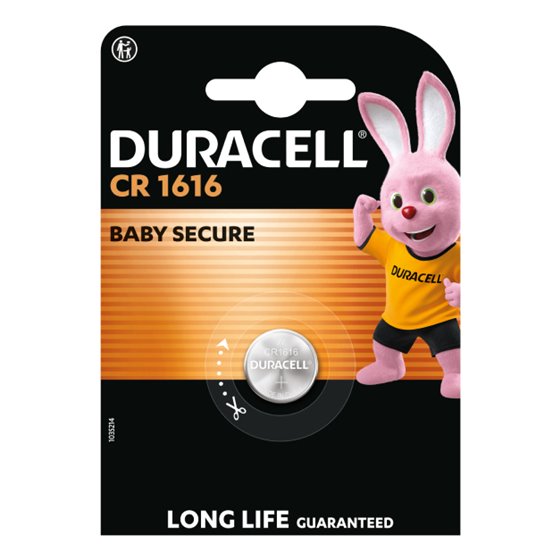 CR1616 3V Batería de un solo uso Litio