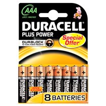 Plus Power Batería de un solo uso AAA Alcalino