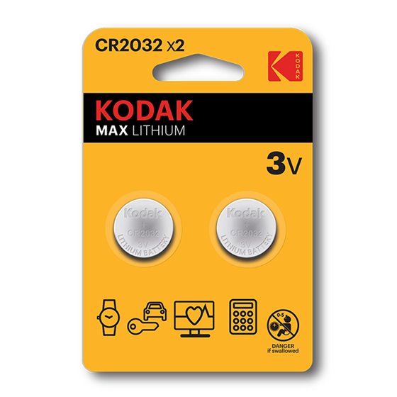 CR2032 Batería de un solo uso Litio