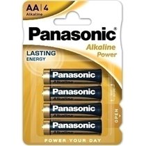 PILAS PANASONIC ALKALINE AA LR06 B/4