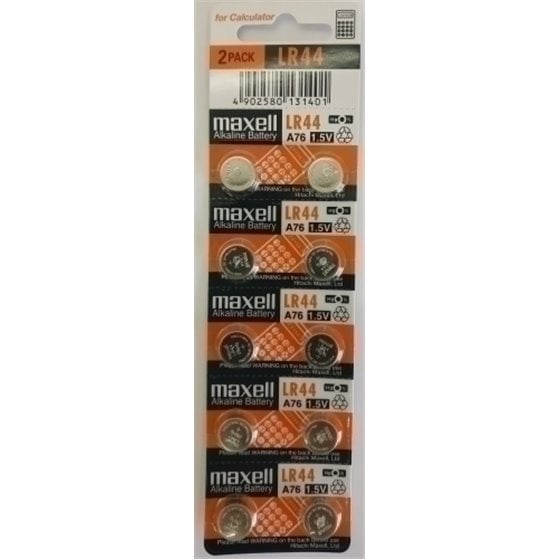 PILAS MAXELL MICRO LR0044W  1,5V BL.10