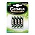 PILAS CEGASA RECARGABLES HR03 B/4
