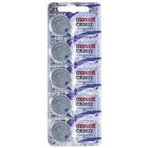MAXELL PILAS PLANAS DE LITIO 3V - CR2032 -PACK 5-