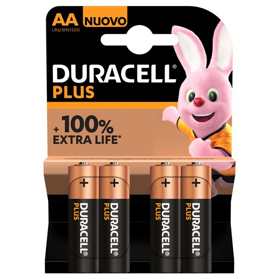 Plus 100 Batería de un solo uso AA Alcalino