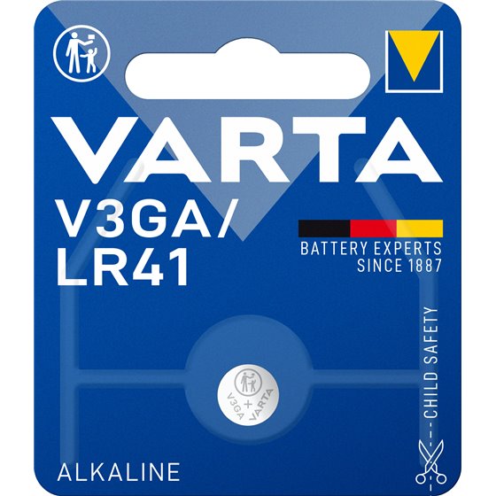 24261 101 401 pila doméstica Batería de un solo uso LR41 Alcalino