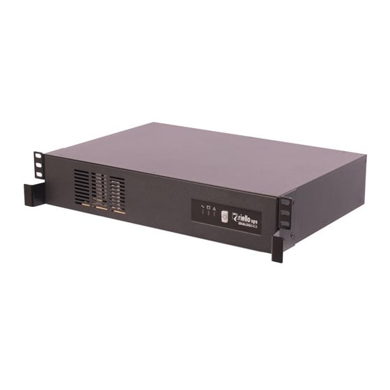 iDialog Rack IDR 600 En espera (Fuera de línea) o Standby (Offline) 0,6 kVA 360 W 3 salidas AC