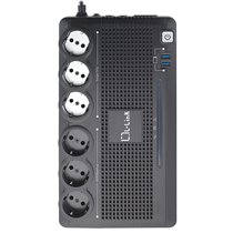 LL-700-G6 sistema de alimentación ininterrumpida (UPS) Línea interactiva 0,7 kVA 360 W 6 salidas AC