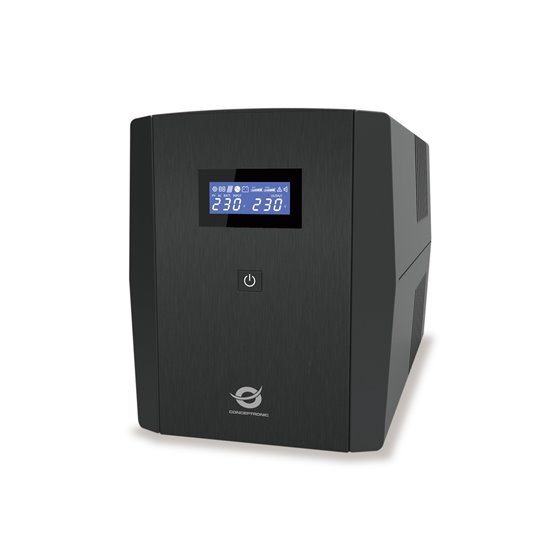 ZEUS03EM sistema de alimentación ininterrumpida (UPS) Línea interactiva 1,2 kVA 720 W 5 salidas AC