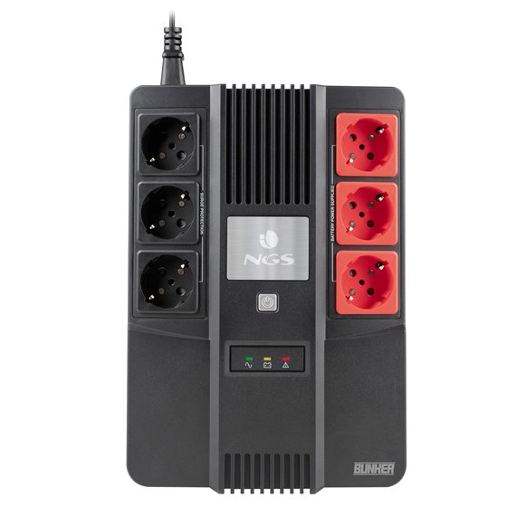 Fortress Bunker En espera (Fuera de línea) o Standby (Offline) 0,6 kVA 350 W 6 salidas AC