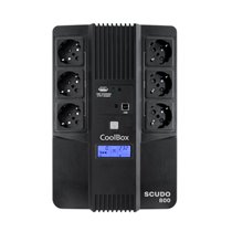 SAI SCUDO3 800VA 480W 3+3 SCHUKOS + SOFTWARE