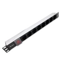 333293 unidad de distribución de energía (PDU) 8 salidas AC 1U Negro, Plata