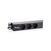 333299 unidad de distribución de energía (PDU) 3 salidas AC 1U Negro