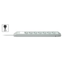 Knürr PDU DI-STRIP, básica, 0U/1U, entrada Schuko de 230 V y 16 A, salidas (7) Schuko