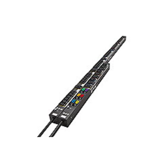 EBAB03 unidad de distribución de energía (PDU) 16 salidas AC 0U Negro