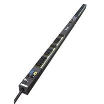 EMAB03 unidad de distribución de energía (PDU) 16 salidas AC 0U Negro