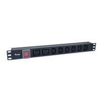 333316 unidad de distribución de energía (PDU) 8 salidas AC 1U Negro