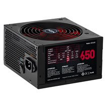 NXS650 unidad de fuente de alimentación 650 W 20+4 pin ATX Negro, Rojo