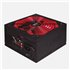FUENTE ALIM. GAMING ATX 800W unidad de fuente de alimentación 20+4 pin ATX Negro, Rojo