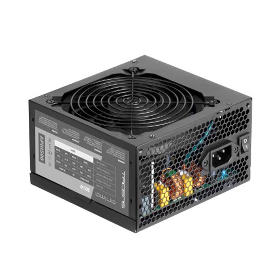 TACENS ANIMA APIII500 500W PSU, 85% EF, FULL SAFETY, SILENT, BLACK CABLES, BLACK FUENTE ALIMENTACION POWER SUPPLY FUENTE ALIMENT