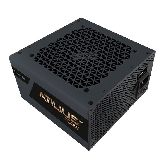 ATX Atilius 2.0 Black 750W 80+ Bronze unidad de fuente de alimentación 20+4 pin ATX Negro