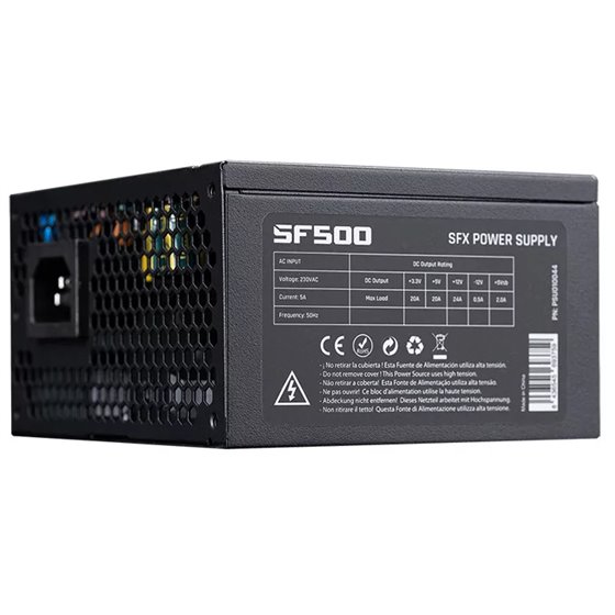 SF500 unidad de fuente de alimentación 500 W 20+4 pin ATX SFX Negro