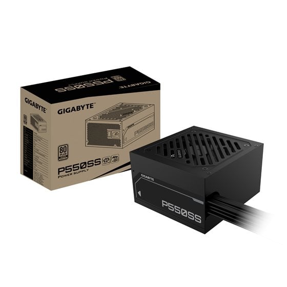 P550SS Fuente de Alimentación - PCIe 5.0, 80 PLUS Silver, Ventilador de 120 mm, Compatible con ATX 3.0, Enchufe EU