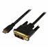 Cable de 1m Mini HDMI a DVI - Cable DVI-D a HDMI (1920x1200p) - Mini HDMI Macho de 19 Pines a DVI-D Macho - Cable Adaptador para