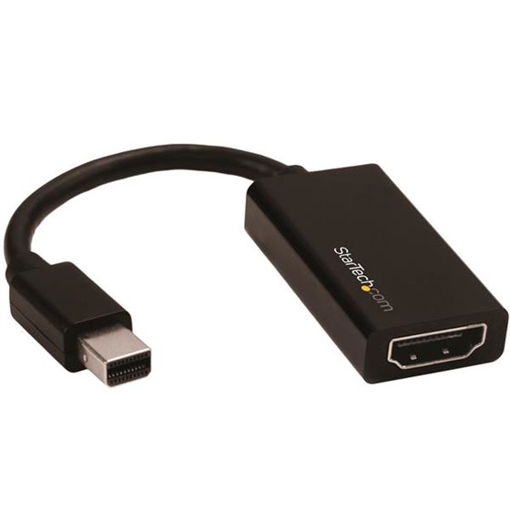 Adaptador Mini DisplayPort a HDMI - Conversor de Vídeo Activo mDP 1.4 a HDMI 2.0 - 4K 60Hz - Mini DP o Thunderbolt 1/2 Mac/PC a 