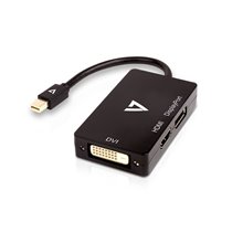 Adaptador Mini-DisplayPort (m) a DisplayPort, HDMI o DVI (h)