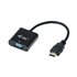 HDMI2VGAADA adaptador de cable de vídeo 0,15 m HDMI VGA Negro