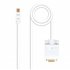 Cable conversor Mini DP a VGA, Mini DP/M - VGA/M, Blanco, 3.0 M