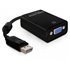 61848 adaptador de cable de vídeo 0,125 m VGA (D-Sub) DisplayPort Negro