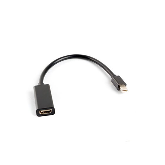 AD-0005-BK adaptador de cable de vídeo 0,2 m Mini DisplayPort HDMI tipo A (Estándar) Negro