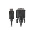 CA-DPDV-10CU-0018-BK adaptador de cable de vídeo 1,8 m DisplayPort DVI-D Negro