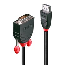 41491 adaptador de cable de vídeo 2 m DisplayPort DVI-D Negro
