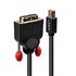 41952 adaptador de cable de vídeo 2 m Mini DisplayPort DVI-D Negro