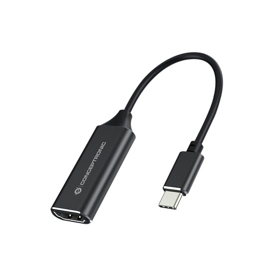 ABBY03B adaptador de cable de vídeo HDMI tipo A (Estándar) USB Tipo C Negro