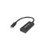 AD-UC-DP-01 adaptador de cable de vídeo 0,15 m USB Tipo C DisplayPort Negro