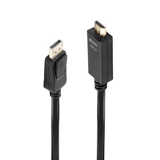 36923 adaptador de cable de vídeo 3 m DisplayPort HDMI tipo A (Estándar) Negro