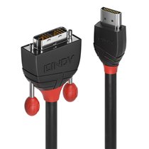 36274 adaptador de cable de vídeo 5 m HDMI tipo A (Estándar) DVI-D Negro