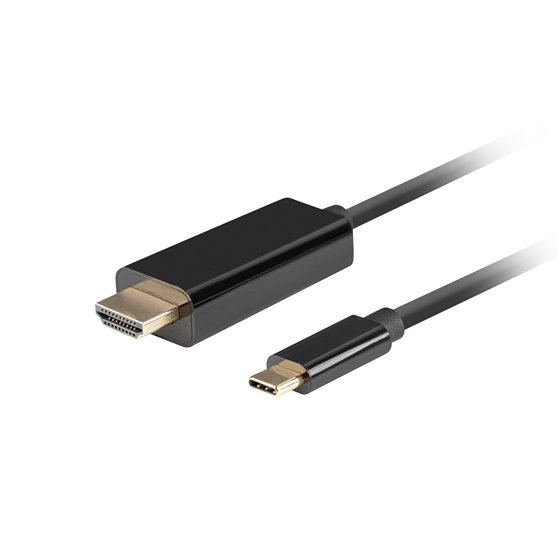 CA-CMHD-10CU-0005-BK adaptador de cable de vídeo 0,5 m USB Tipo C HDMI Negro