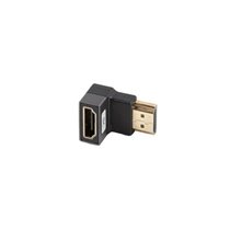 AD-HDMI-07 adaptador de cable de vídeo HDMI tipo A (Estándar) Negro, Plata
