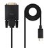 Cable Conversor USB-C/M a VGA/M, 1.8 m, Negro