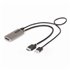 Cable Conversor Adaptador Activo de 30cm HDMI 2.1 a DisplayPort 1.4 - 8K60Hz - Alimentado por el Bus USB - Cable Incluido