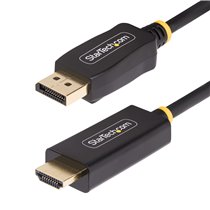 Cable Adaptador DisplayPort a HDMI de 2m - 4K 60Hz con HDR - Cable DP a HDMI 2.0b - Conversor Activo de Vídeo - Convertidor Disp