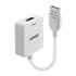 38303 adaptador de cable de vídeo 0,095 m HDMI tipo A (Estándar) DisplayPort Blanco