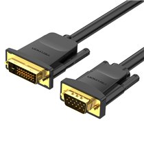 Cable Conversor EABBG/ DVI Macho - VGA Macho/ 1.5m/ Negro