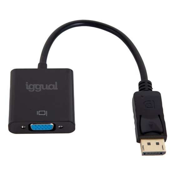 Adaptador DisplayPort (M) a VGA (H)
