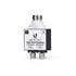 AF-11-DUP-H adaptador de fibra óptica 1 pieza(s) Negro, Plata, Blanco