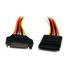 Cable de 30cm de Extensión de Alimentación Corriente SATA - 15 pines
